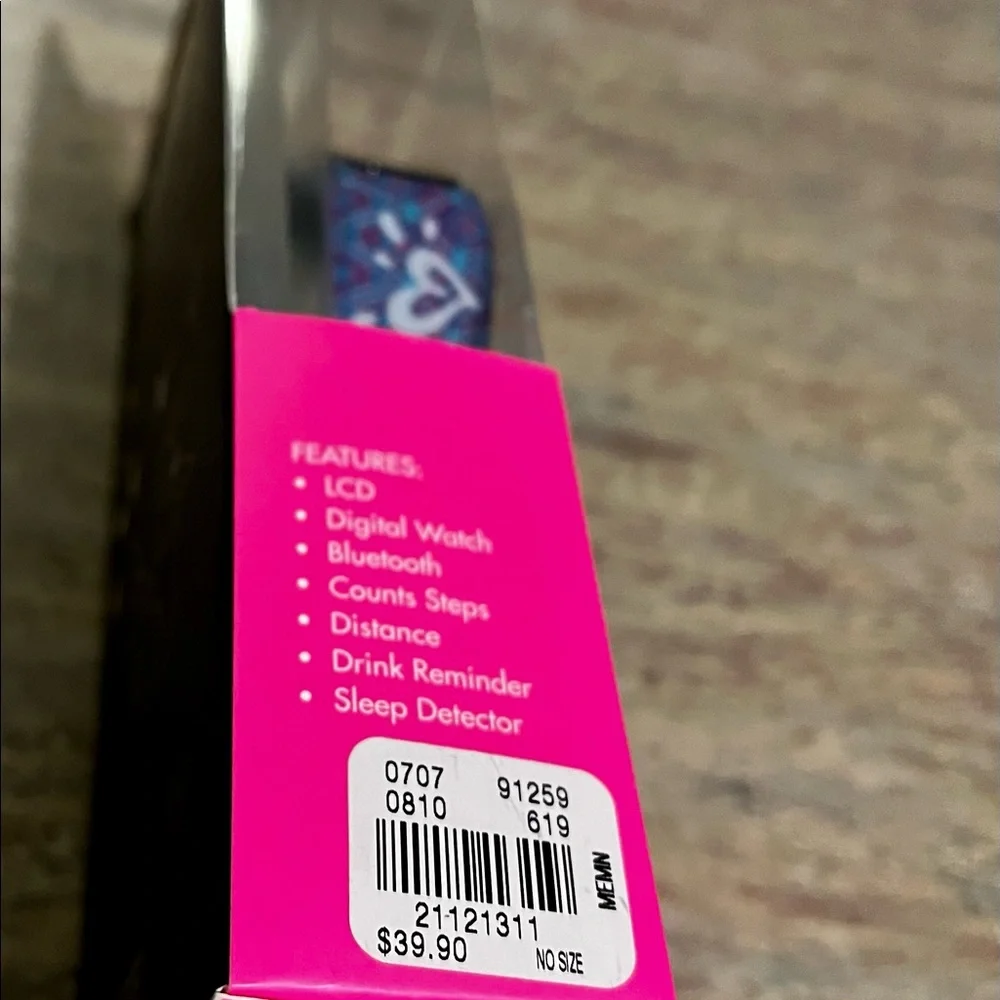 NWT The Active Collection Activity Tracker Bluetooth watch